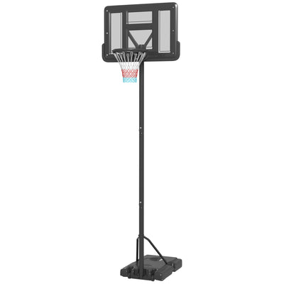 Portable Basketball Hoop, Height Adjustable Basketball Goal with 43.25