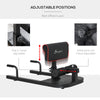 3-In-1 Sissy Squat Machine, Ab Bench Exercises Padded Push Up Sit Ups, Home Gym Fitness Sissy Training Equipment, Black