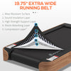 Under Desk Treadmill, 2.5HP Portable Walking Pad w/ Bluetooth Speaker, Remote Control, LED Display for Home Gym Office, 265lbs Weight Capacity