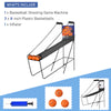Electronic Scoring Basketball Shooting Game Machine Foldable Basketball Platform for Maximum Two Player