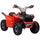 6V Children Ride On Cars with Forward Backward, Kids ATV Four-Wheeler Wear-Resistant Wheels for Ages 18-36 Months, Red