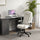 6 Point Vibrating Heated Massage Office Chair, Linen High Back Office Desk Chair, Reclining Backrest, Padded Armrests & Remote, Cream White