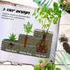 3-Tier Raised Garden Bed with Safety Edging, Open Bottom for Vegetables, Fruit, Herbs, Flowers, 62.25"x43"x32.25", Green