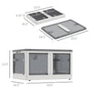 3 Packs of Collapsible Stackable Storage Bins with Lids, Wheels, 18 Gal, White