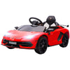 Lamborghini Licensed Kids Ride on Car w/ Easy Transport, Red