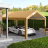 10 x 20ft Carport Roof, UV Resistant Canopy Replacement, Fits 84C-378V00 and 84C-206 Series, Beige