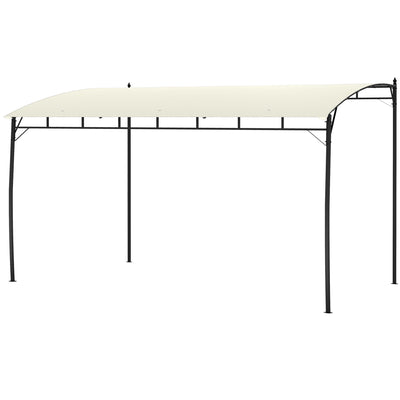 10' x 13' Outdoor Pergola Gazebo, Garden Sun Shade Shelter with Metal Frame, for Porch, Patio, Deck, Backyard