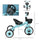 Tricycle for Kids Age 2-5, Toddler Bike for Children, Blue