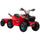 6V Children Battery Operated Car with Back Trailer, Forward Backward, Wear-Resistant Wheels for Ages 18-36 Months, Red