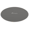 Trampoline Mat Replacement with Spring Pull Tool and 72 V-Hooks, Fits 12' Trampoline with 5.5" Springs, Black