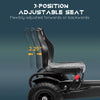 Kids Pedal Go Kart, Outdoor Ride on Toys with Adjustable Seat, Handling, Handbrake & 4 Non-Slip Wheels for Boys Girls, 5-12 Years Old, Black