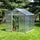 6' L x 6' W Walk-In Polycarbonate Greenhouse with Roof Vent for Ventilation & Rain Gutter, Hobby Greenhouse for Winter