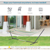 Universal Hammock Stand 10-13ft Adjustable Steel Stand Space-Saving and Portable Carrying for Indoor and Outdoor Use, Black
