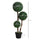 3ft(35.5") Artificial Ball Boxwood Topiary Trees in Pot, Indoor Outdoor Fake Plants for Home Office Living Room Decor
