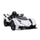 Lamborghini GT 12V Kids Ride-On Toy, Battery Powered Sports Car w/ Remote, White