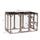 Large Wooden Outdoor Cat Enclosure Catio Cage With 3 Platforms 71" x 32" x 44"