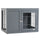 Furniture Style Indoor Dog Crate, End Table Pet Cage Kennel with Double Doors, and Locks, for Small and Medium Dogs, Grey