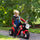 Kids 6V Electric Motorcycle Tricycle Ride-On Toy for Kids 18 - 36 Months, Red