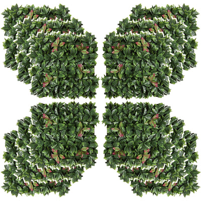 12PCS Artificial Boxwood Wall Panels 20