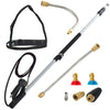 18' 4000 PSI High Pressure Washer Wand Extension Pole Accessory
