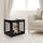 26'' Decorative Dog Cage Wooden Pet Crate Kennel with Double Door Entrance & a Simple Modern Design