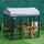 6' x 4' x 6' Large Dog Kennel Outdoor Steel Fence with UV-Resistant Oxford Cloth Roof & Secure Lock