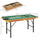 55'' Portable Folding Billiards Table Game Pool Table for Kids Adults With Cues, Ball, Rack, Brush, Chalk