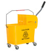 5 Gallon Janitor Mop Bucket with Side Press Wringer