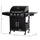 52" Barbecue Grill with Wheels 4+1 Burner Liquid Propane Gas Grill Outdoor Cabinet Style BBQ Trolley w/ Side Burner, Warming Rack