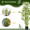 5ft Artificial Bamboo Tree, Faux Decorative Plant in Nursery Pot for Indoor or Outdoor DÃ©cor