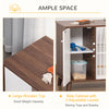 Furniture Style Dog Crate, Pet Cage Kennel End Table, Indoor Decorative Dog House, with Wooden Top, Door, for Small Dogs, Brown