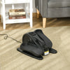 Powered Foot Pedal Exerciser, Seated Under Desk Elliptical Machine, Mini Rehabilitation Bike w/ Adjustable Speed