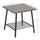 Side Table with 2-Tier Storage, End Table with Metal Frame for Living Room