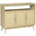 Sideboard Buffet Cabinet with Rattan Doors, Natural
