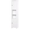Tall Bathroom Cabinets Bathroom Linen Cabinet 67" Wood Free Standing Bathroom Linen Tower Storage Cabinet Toiletry Cabinet White