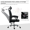 Office Chair Ergonomic Desk Chair with Rotate Headrest, Lumbar Support & Adjustable Height, 360Â° Swivel Computer Chair