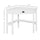 Corner Desk, Triangle Computer Desk with Drawer and Storage Shelves for Small Spaces, Home Office Workstation, White