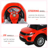 3 In 1 Push Cars for Toddlers Kid Ride on Push Car Stroller Sliding Walking Car with Horn Music Light Function Secure Bar Ride on Toy for Boy Girl 1-3 Years Old Red