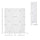 4 Panel 67" Wood Wall Divider Room Divider with 3 Display Shelves, and Folding Storage for Bedroom or Home Office, White