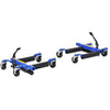 Set of 2 Hydraulic Wheel Dolly Lift for Car Tire Changing Maintenance, Blue