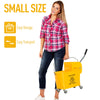 5 Gallon Janitor Mop Bucket with Side Press Wringer