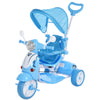 Children Ride-On Moped Tricycle with an Stylish Design & Interactive Music & Lighting Functions - Blue