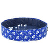 Dog Swimming Pool Foldable for X Small, Small, Medium, Large Pets, Blue