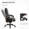 Rolling Chair Executive High Back Ergonomic Swivel Computer Chair, Adjustable Tilt Angle, Thick Padding Diamond Leather