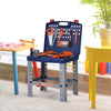 68 Pcs Kids Toy Workbench Set for Pretend Play w/ Realistic Tools