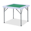 35" 4-Player Folding Indoor / Outdoor Versatile Card Mahjong Table with 4 Cup Holders