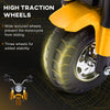 Kids 6V Electric Motorcycle Tricycle Ride-On Toy for Kids 18 - 36 Months, Yellow