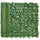 118" x 39" Artificial Privacy Fence Screen Faux Hedge Leaf Decoration for Outdoor Garden Backyard, Dark Green