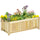 28'' x 12'' Foldable Raised Garden Bed, Elevated Planter Box, Wooden Planting Bed for Backyard, Patio to Grow Vegetables, Herbs, and Flowers