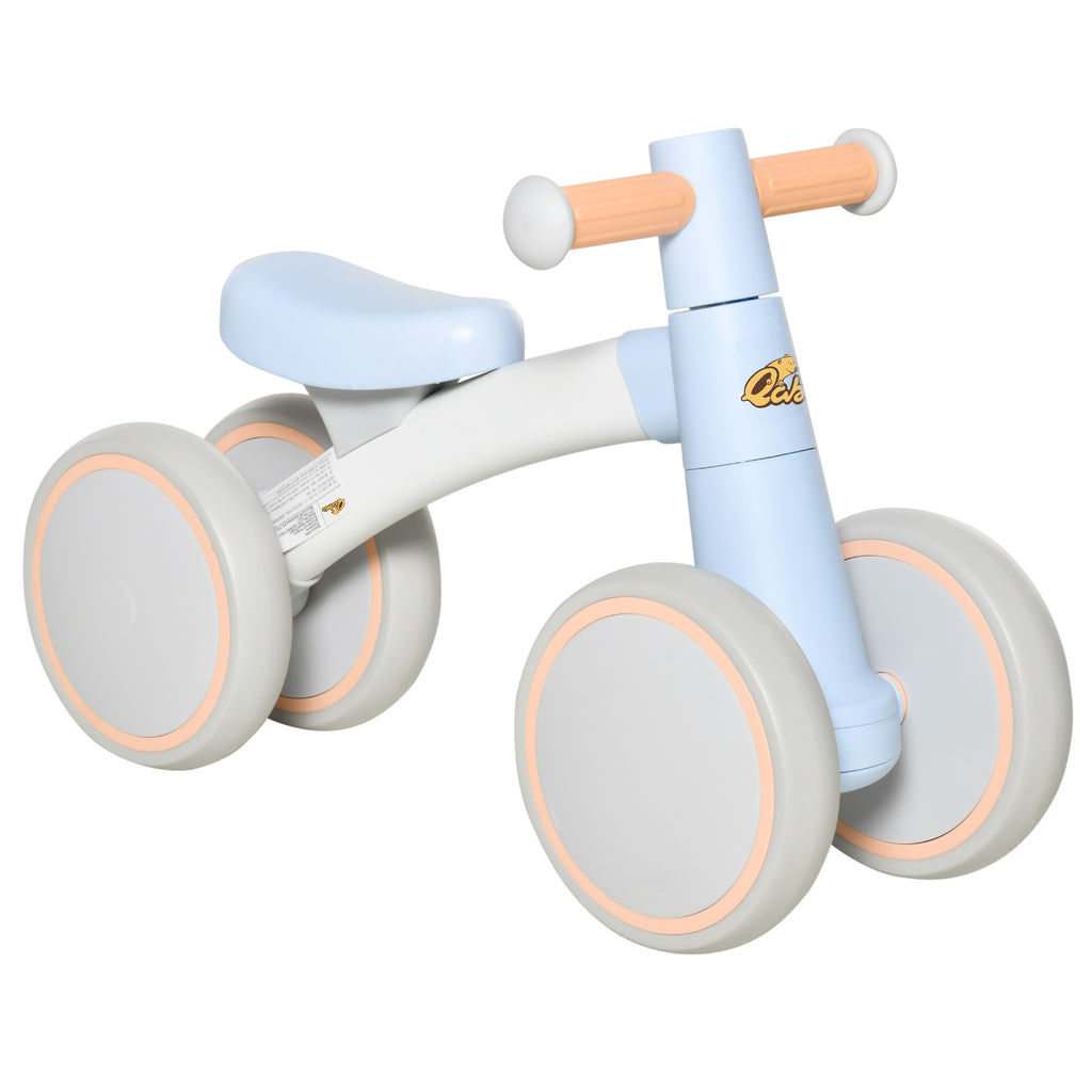 Quick Release Baby Balance No Pedal Bicycle for 1-3 Year Olds, Blue